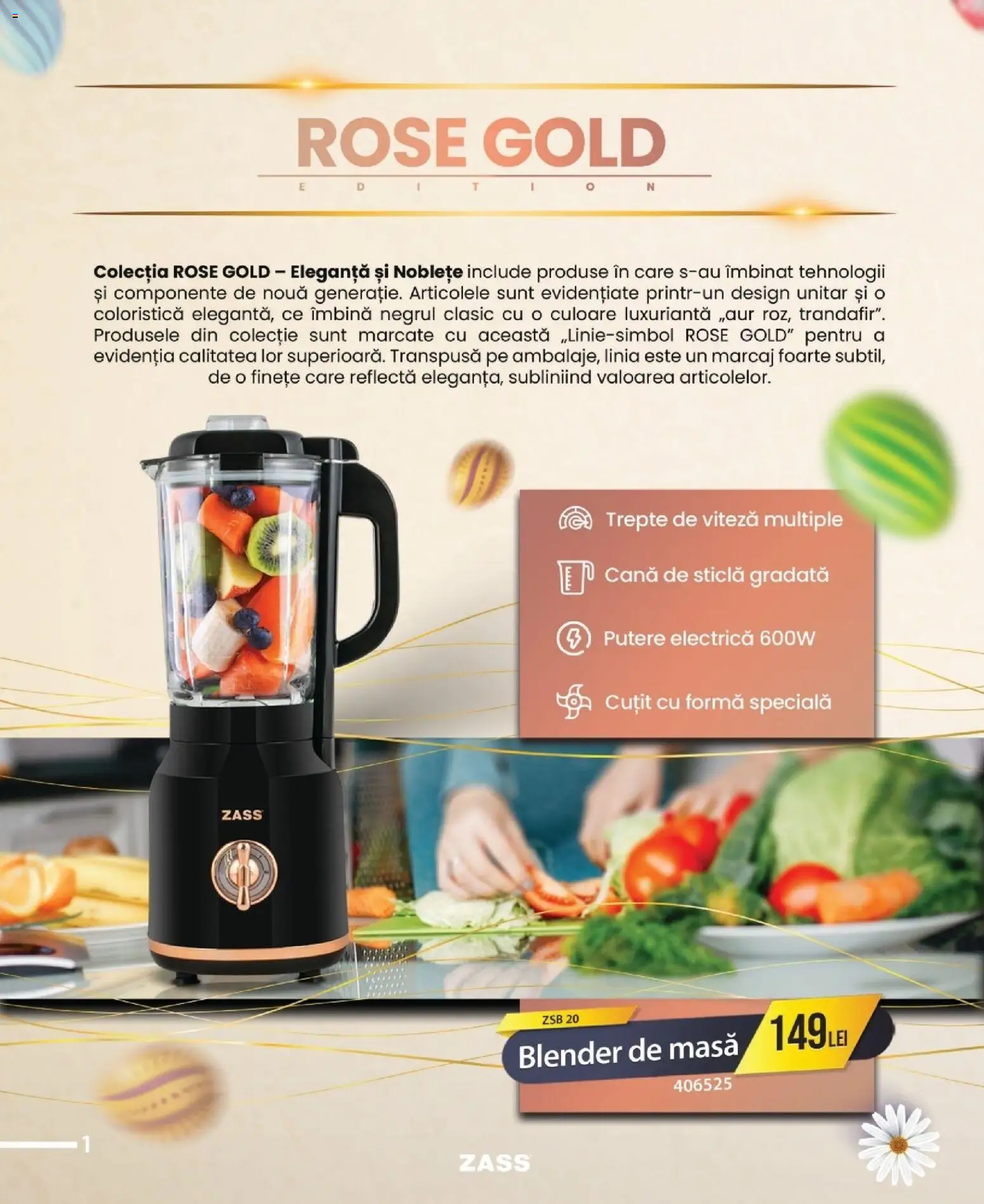 Noul catalog Selgros – valabil de la 09.04.2026 | Pagină: 2 | Produse: Blender, Masă, Cuțit