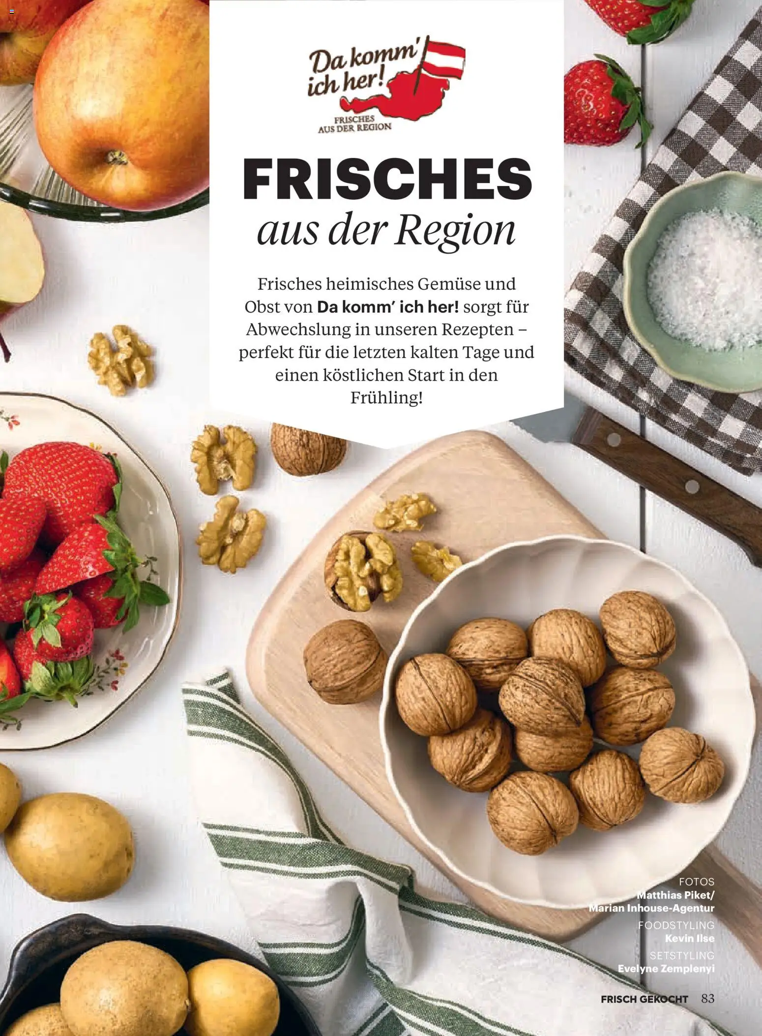 Billa  Frisch Gekocht gültig ab 01.03.2026 | Seite: 81 | Produkte: Gemüse, Obst