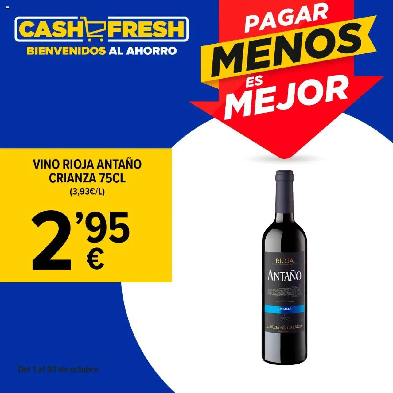 Cash Fresh folleto │ válido desde el 01.10.2025 | Página: 1 | Productos: Vino