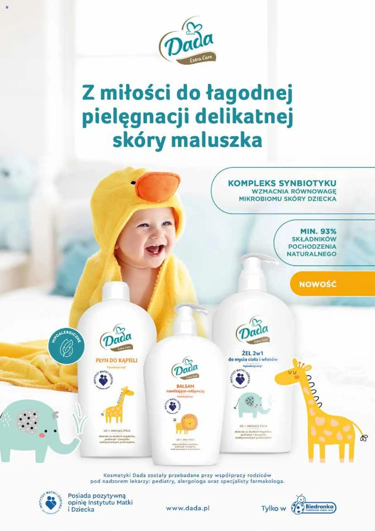 Biedronka gazetka - Dada & Rodzina Nr 10 od 12.09.2024 | Strona: 27 | Produkty: Kosmetyki, Płyn do kąpieli