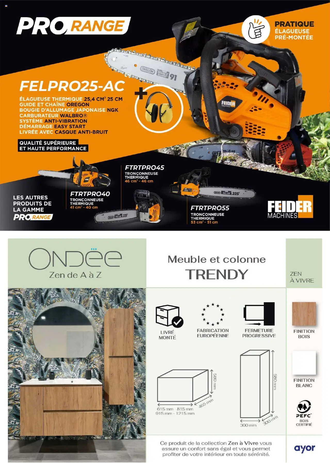  | Page: 15 | Produits: Meuble, Tronçonneuse, Tronçonneuse thermique, Livre