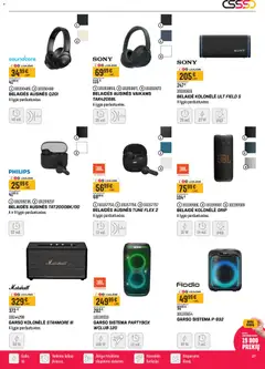 Senukai leidinys galioja nuo 08.04.2026 | Puslapis: 27 | Prekių: Ausinės, Kolonėlė