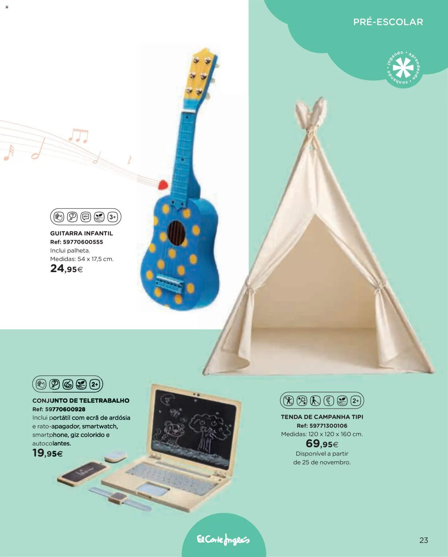 El Corte Ingles folheto │ válido de 11.11.2025 | Página: 23 | Produtos: Tenda