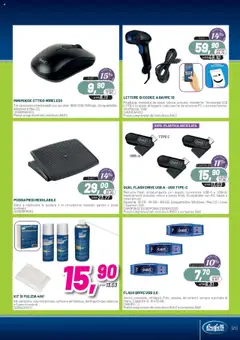 Anteprima del volantino Volantino Buffetti	 valido a partire dal 08.09.2025 | Pagina: 21 | Prodotti: Schermo, Poggiapiedi, Detergente, PC