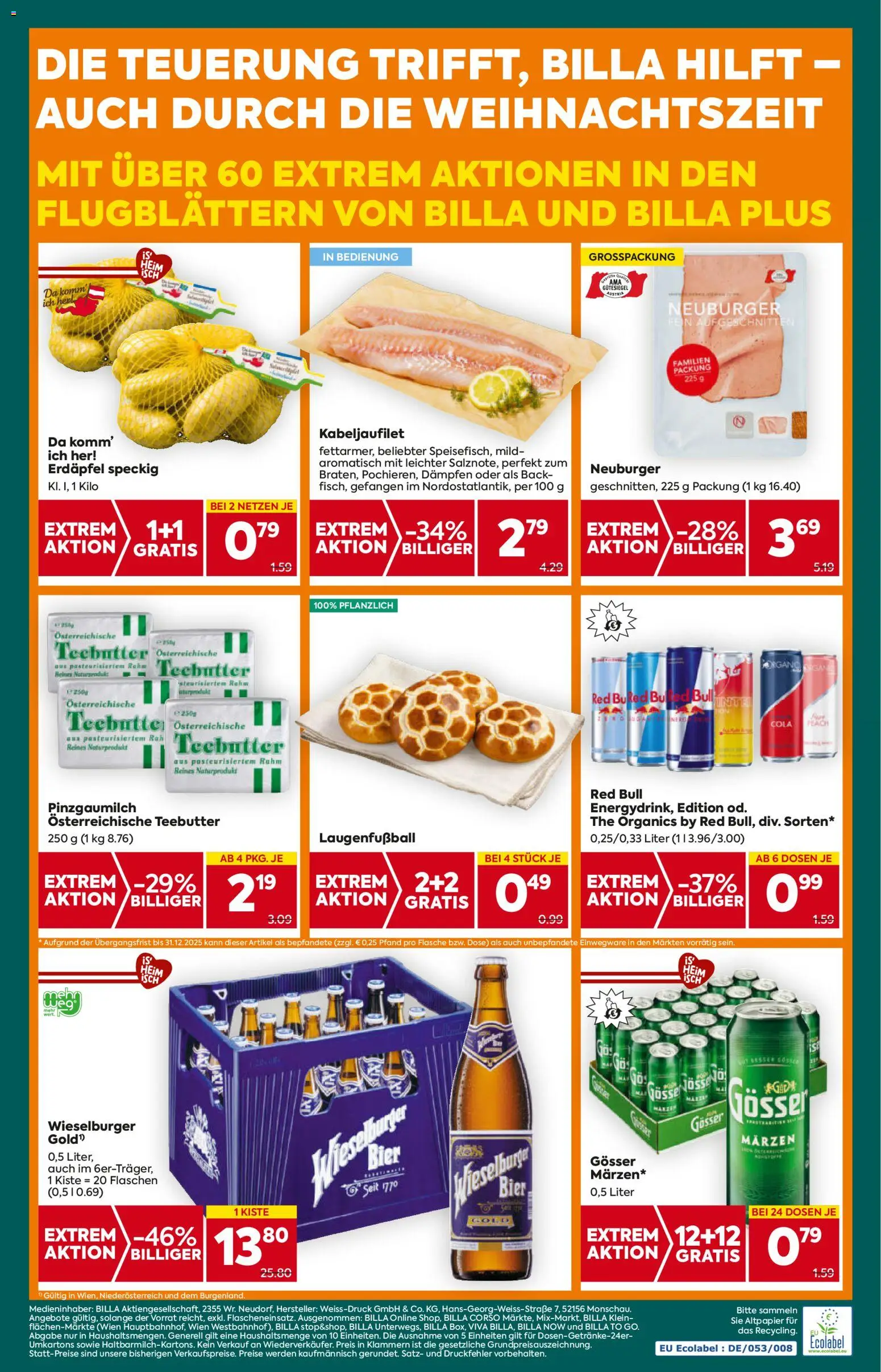 Billa Plus Flugblatt -  Wien gültig ab 20.11.2025 | Seite: 16 | Produkte: Bier