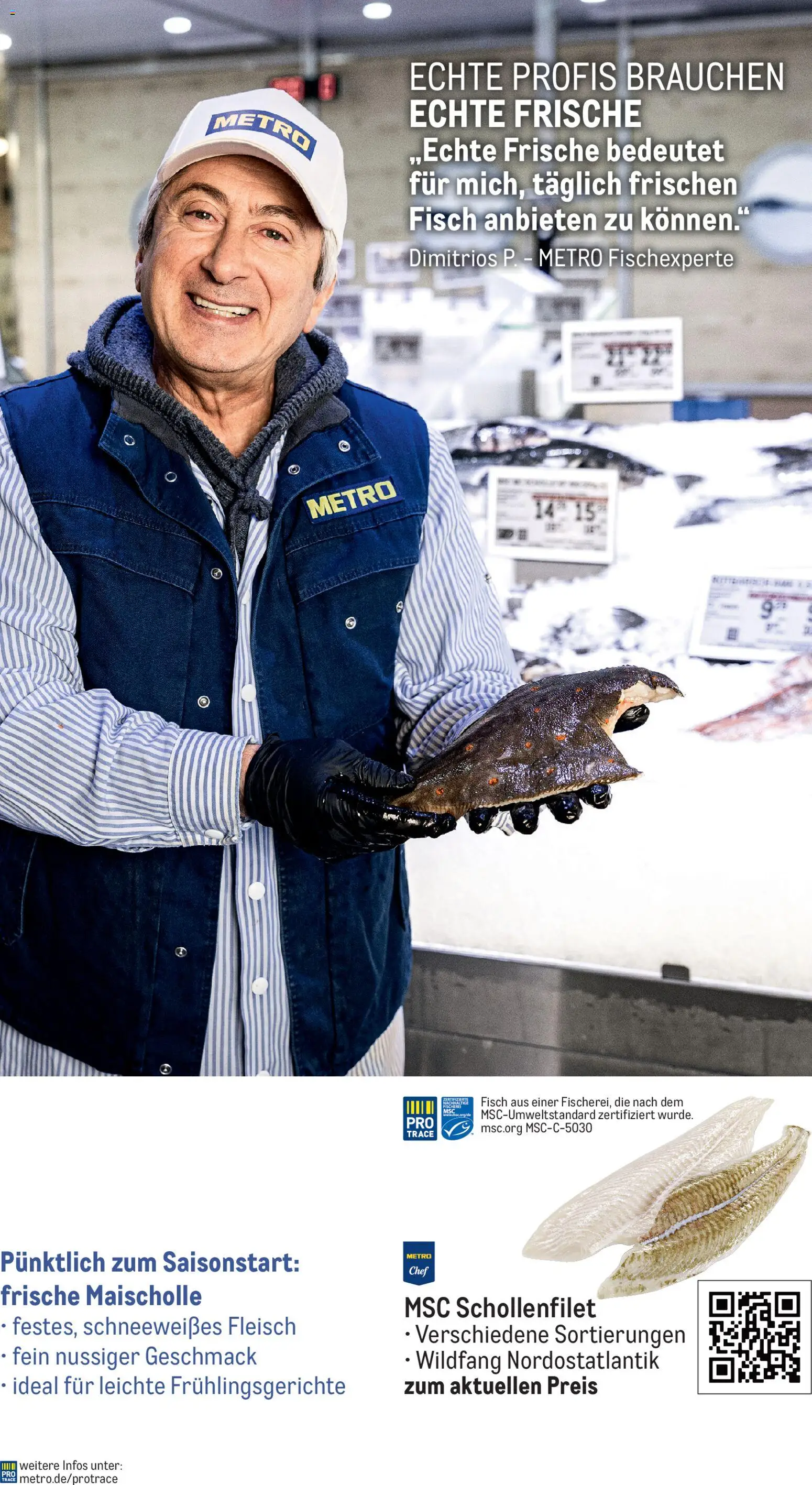 Metro Monats-Menü – gültig ab 01.05.2026 | Seite: 3 | Produkte: Fisch, Fleisch