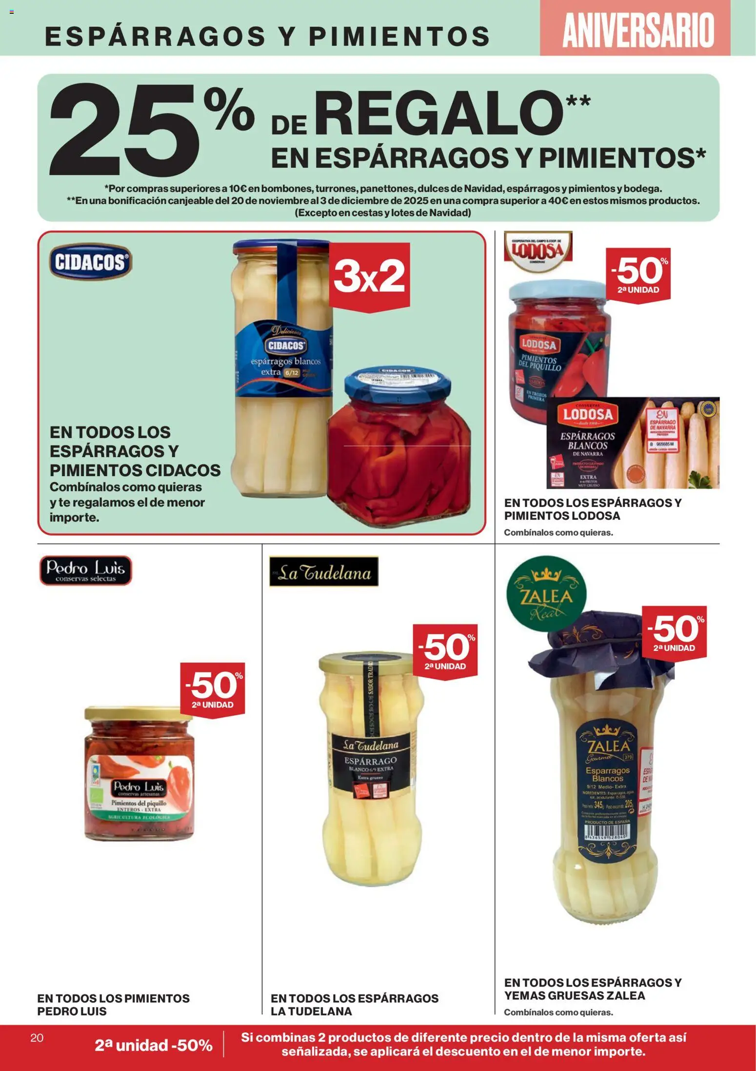 Supercor Canarias │ válido desde el 06.11.2025 | Página: 20 | Productos: Νερό καρύδας, Té