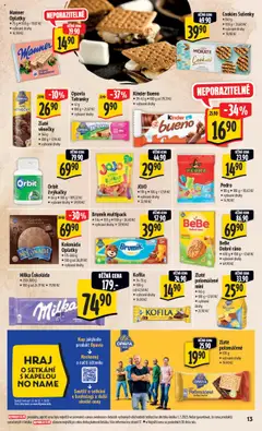 Albert leták - Hypermarket od 09.07.2025 | Strana: 21 | Produkty: Milka, Cookies, Kofila, Sušenky