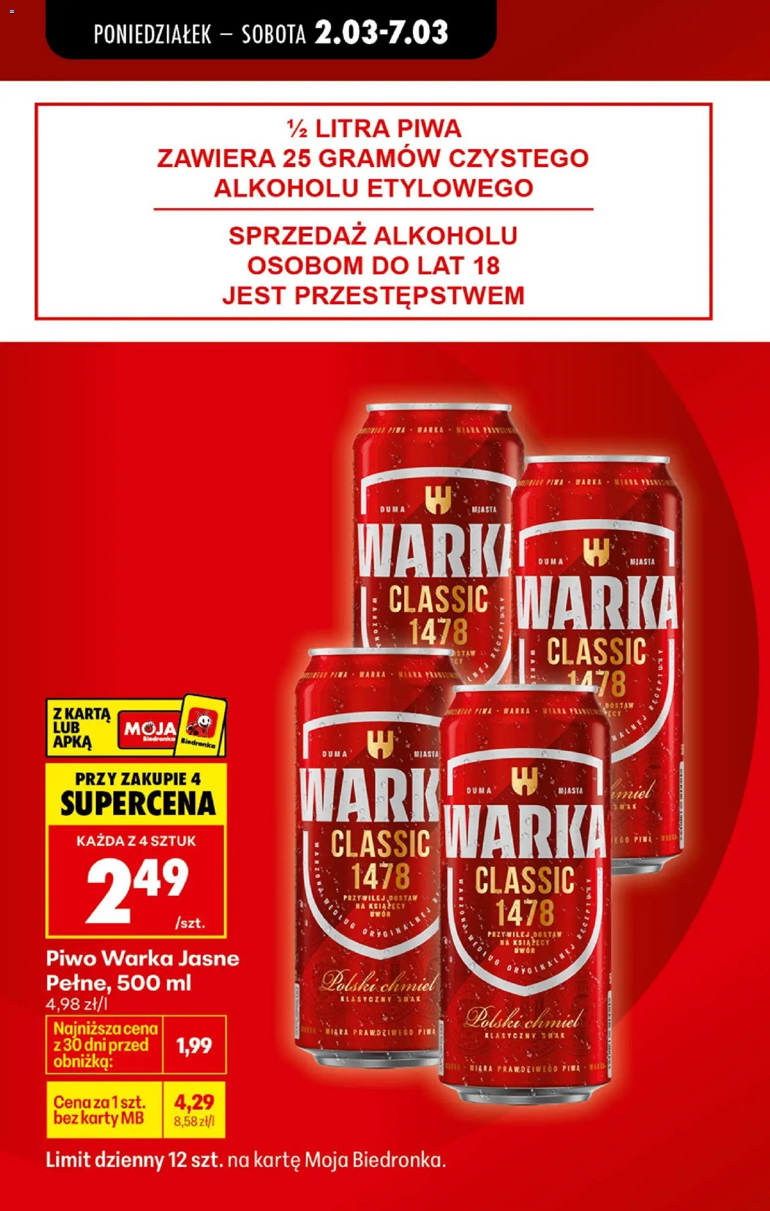 Biedronka Polsko leták od 02.03.2026 | Strana: 14 | Produkty: Karty