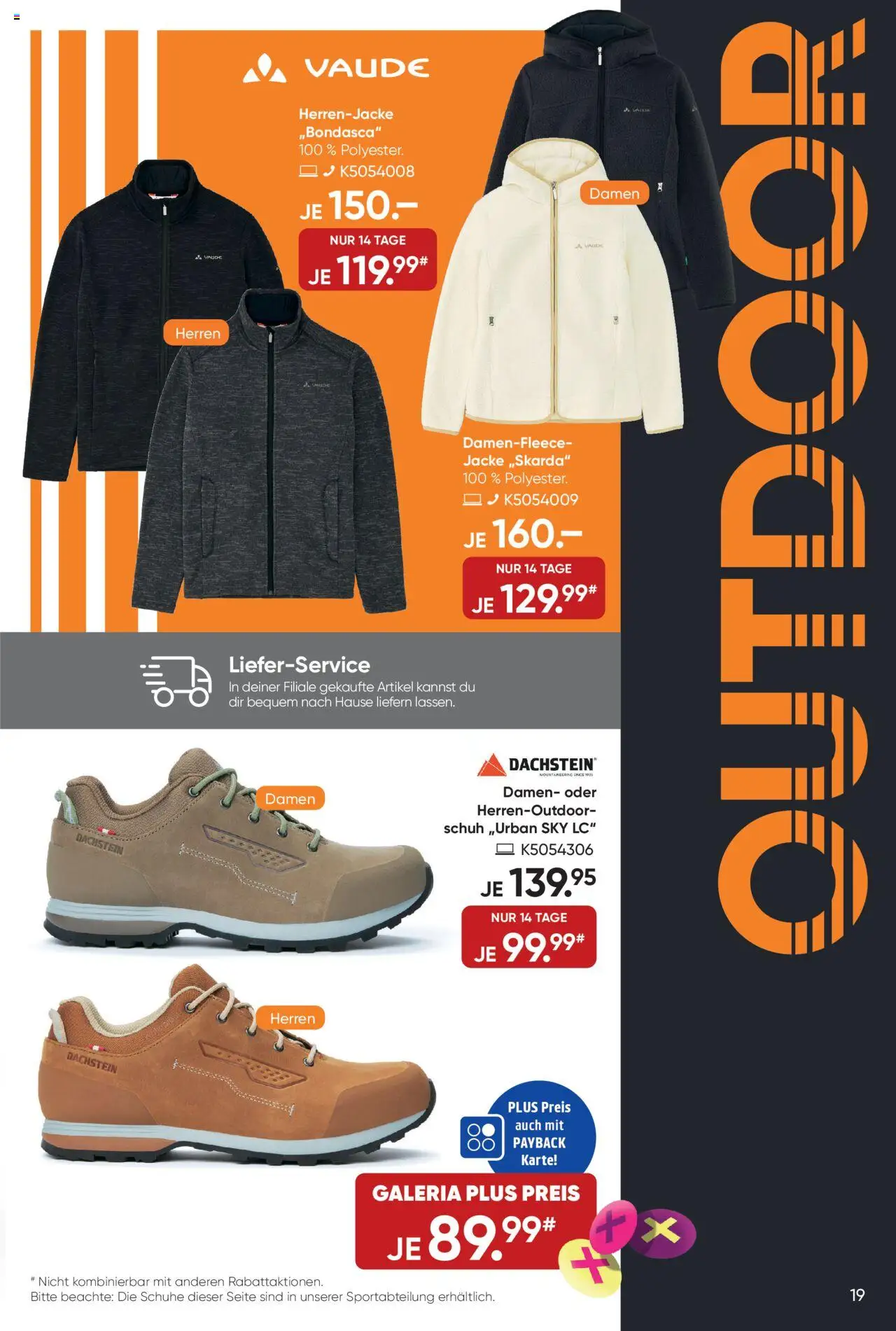 Galeria Karstadt Kaufhof Online-Prospekt – gültig ab 29.09.2025 | Seite: 19 | Produkte: Jacke