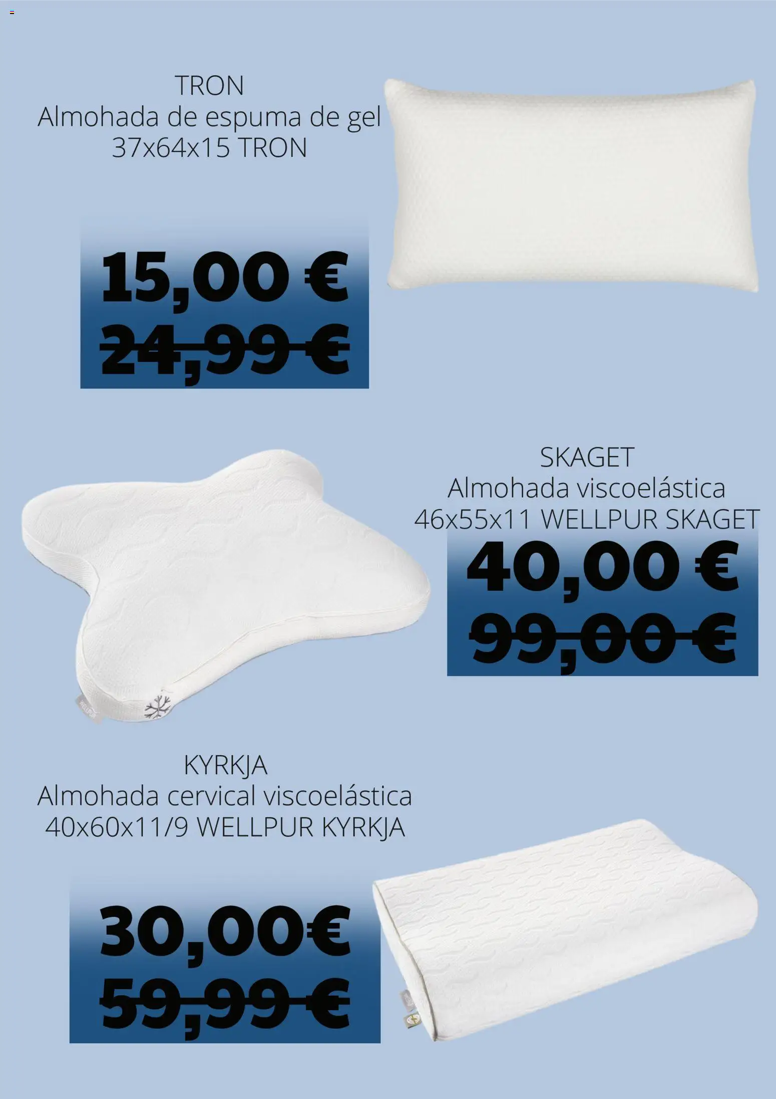 JYSK Black Friday │ válido desde el 13.11.2025 | Página: 2 | Productos: Almohada de espuma, Almohada