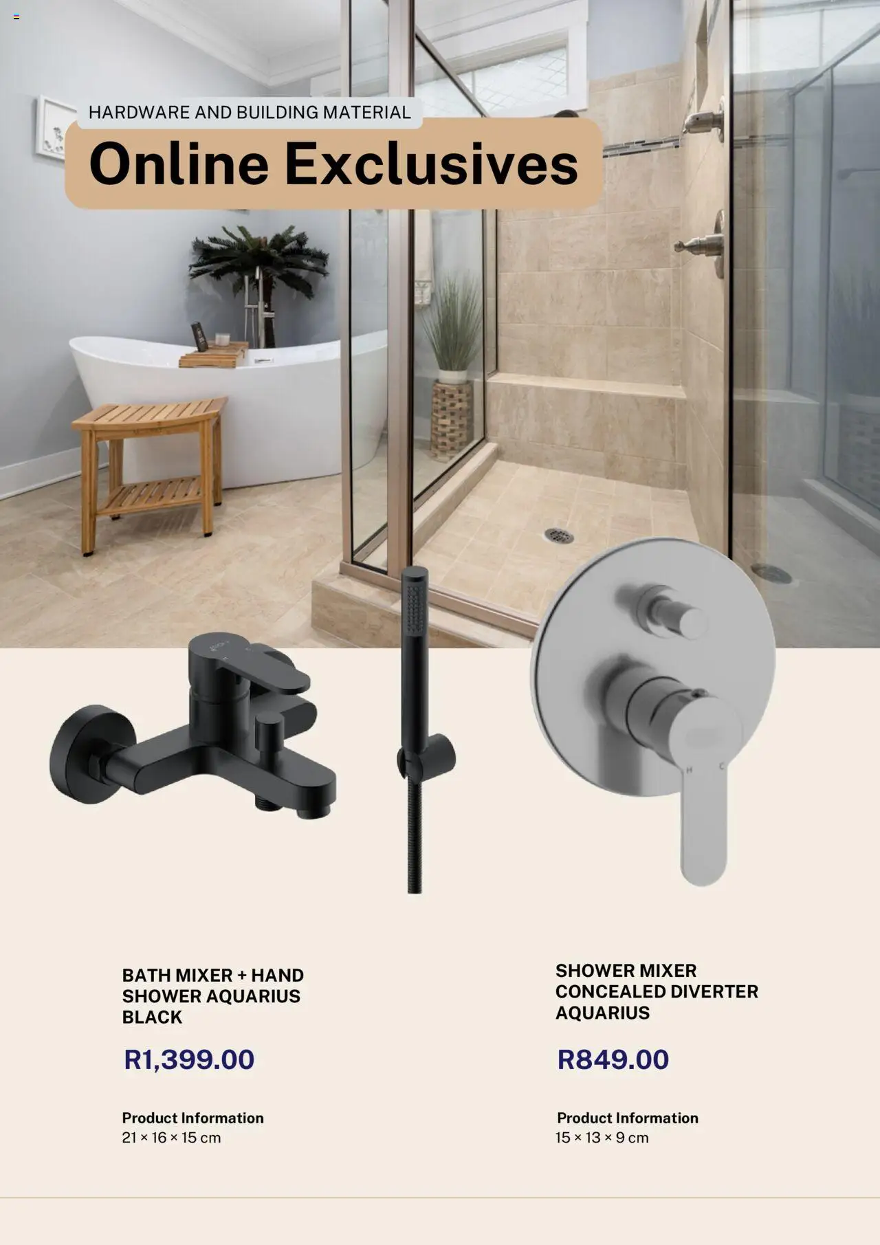 K. Carrim Specials │ valid from 19.08.2025 | Page: 3 | Products: Mixer, Bath, Shower