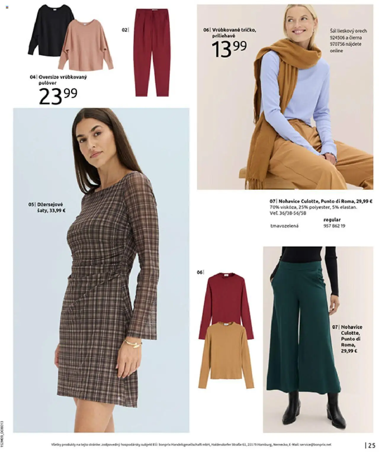 Nové Bonprix akcie – leták je platný od 14.10.2025 | Strana: 27 | Produkty: Nohavice