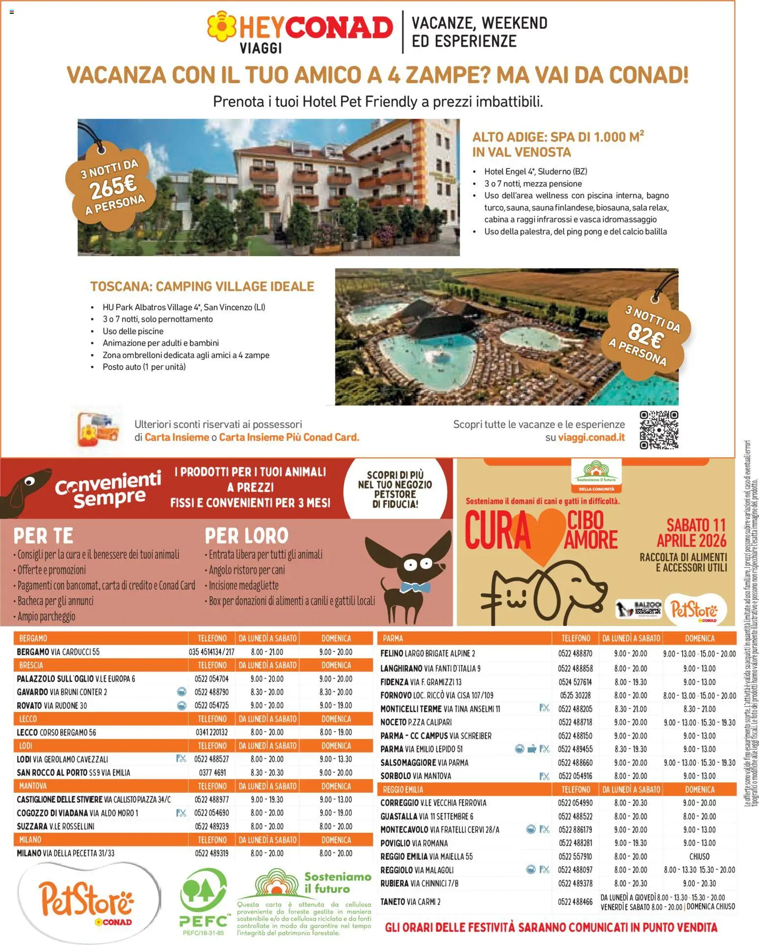 Volantino Conad del 25.03.2026 | Pagina: 8 | Prodotti: Bacheca, Tè, Piscina, Bagno