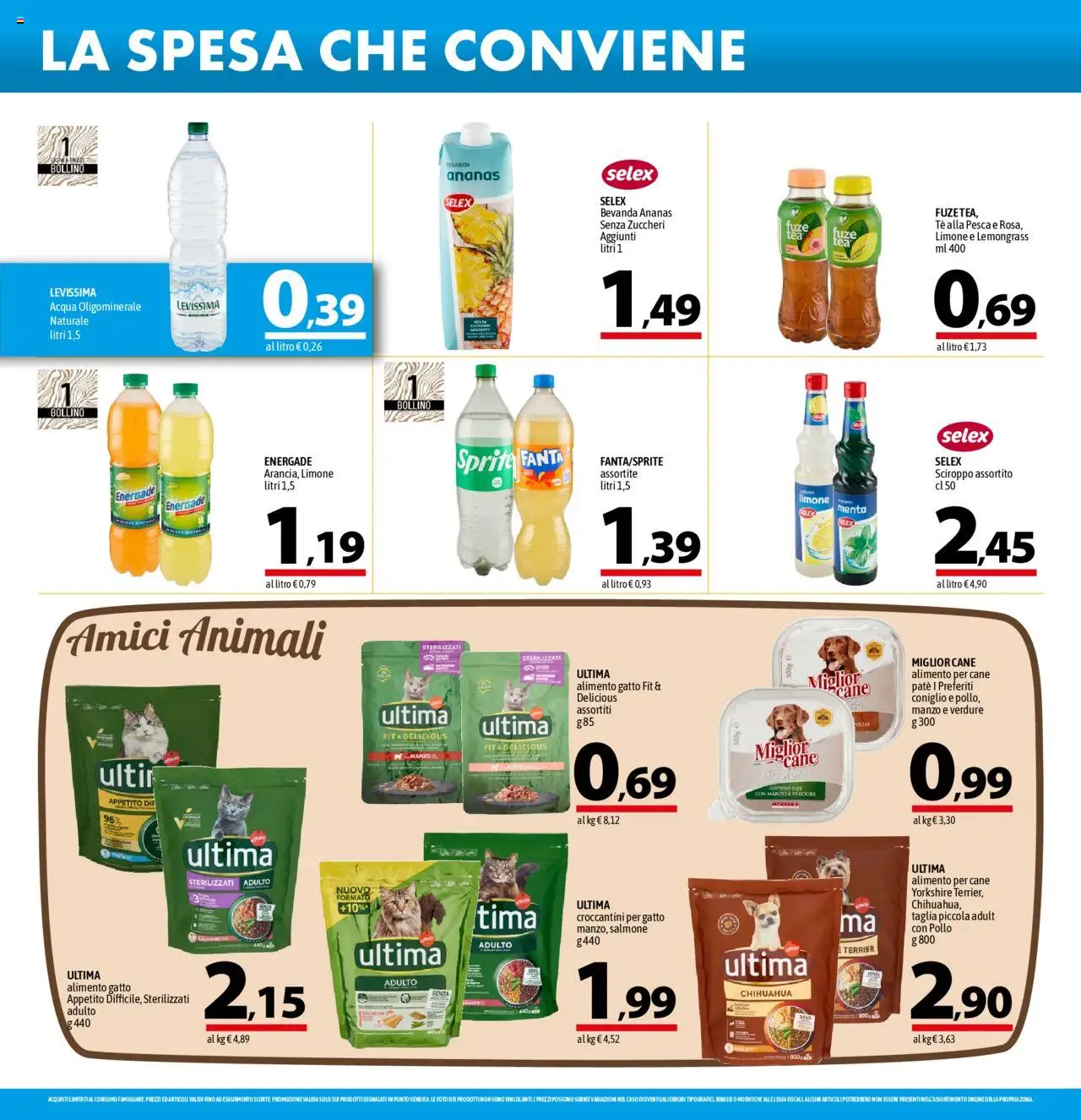 Volantino A&O del 07.08.2025 | Pagina: 12 | Prodotti: Limone, Pesca, Fanta, Menta