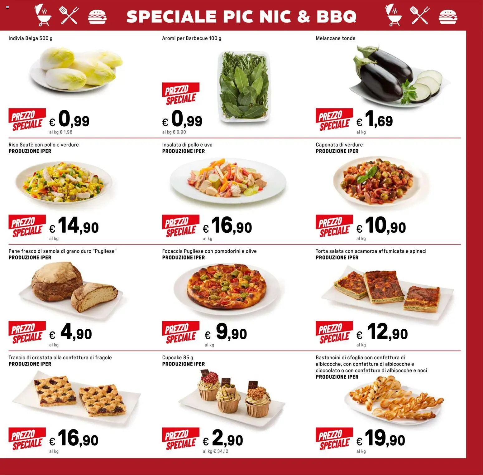 Volantino Iper del 24.04.2026 | Pagina: 37 | Prodotti: Cioccolato, Riso, Focaccia, Torta