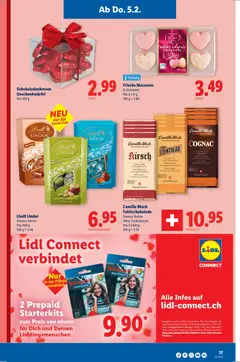 Lidl Aktionen ab 05.02.2026 gültig | Seite: 17 | Produkte: Schokolade