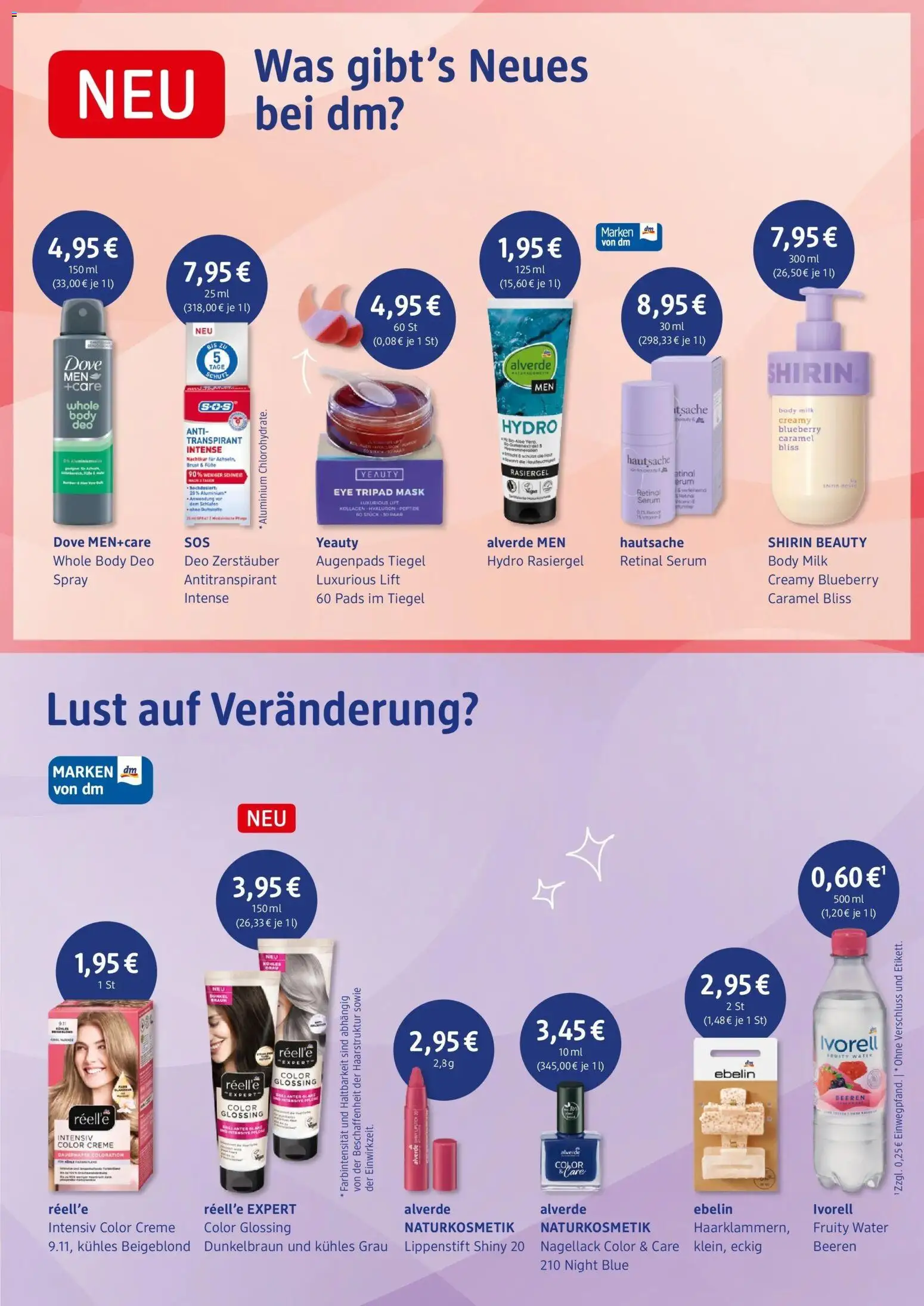 dm drogerie prospekt Baden-Baden – gültig ab 13.01.2026 | Seite: 5 | Produkte: Nagellack, Antitranspirant, Body Milk, Serum