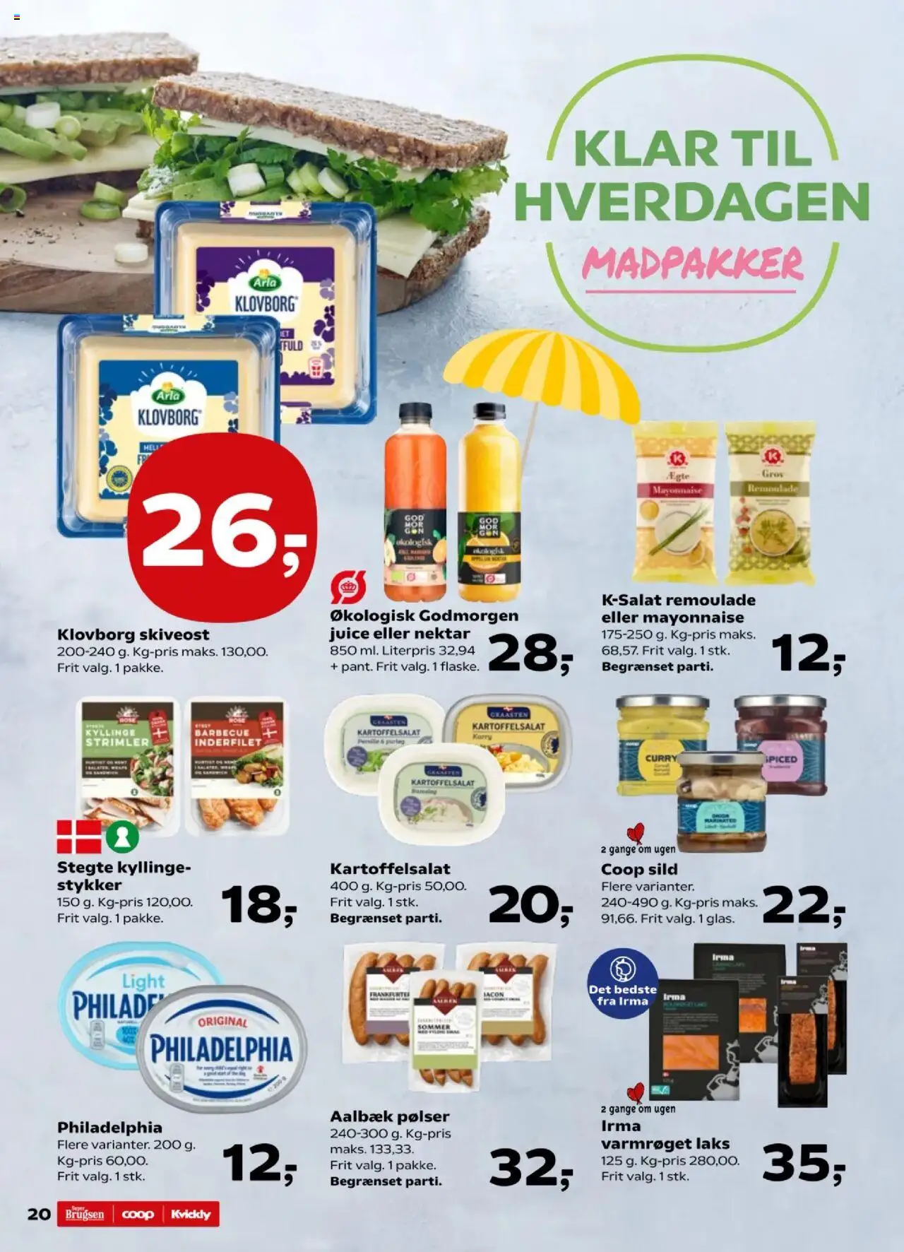 Kvickly Tilbudsavis gyldig fra 01.08.2025 | Side: 22 | Produkter: Purløg, Juice, Remoulade, Persille