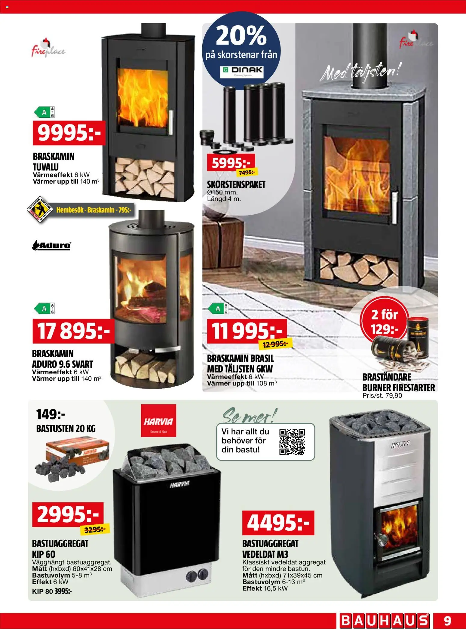 Bauhaus reklamblad aktuell från 01.03.2026 | Sida: 9