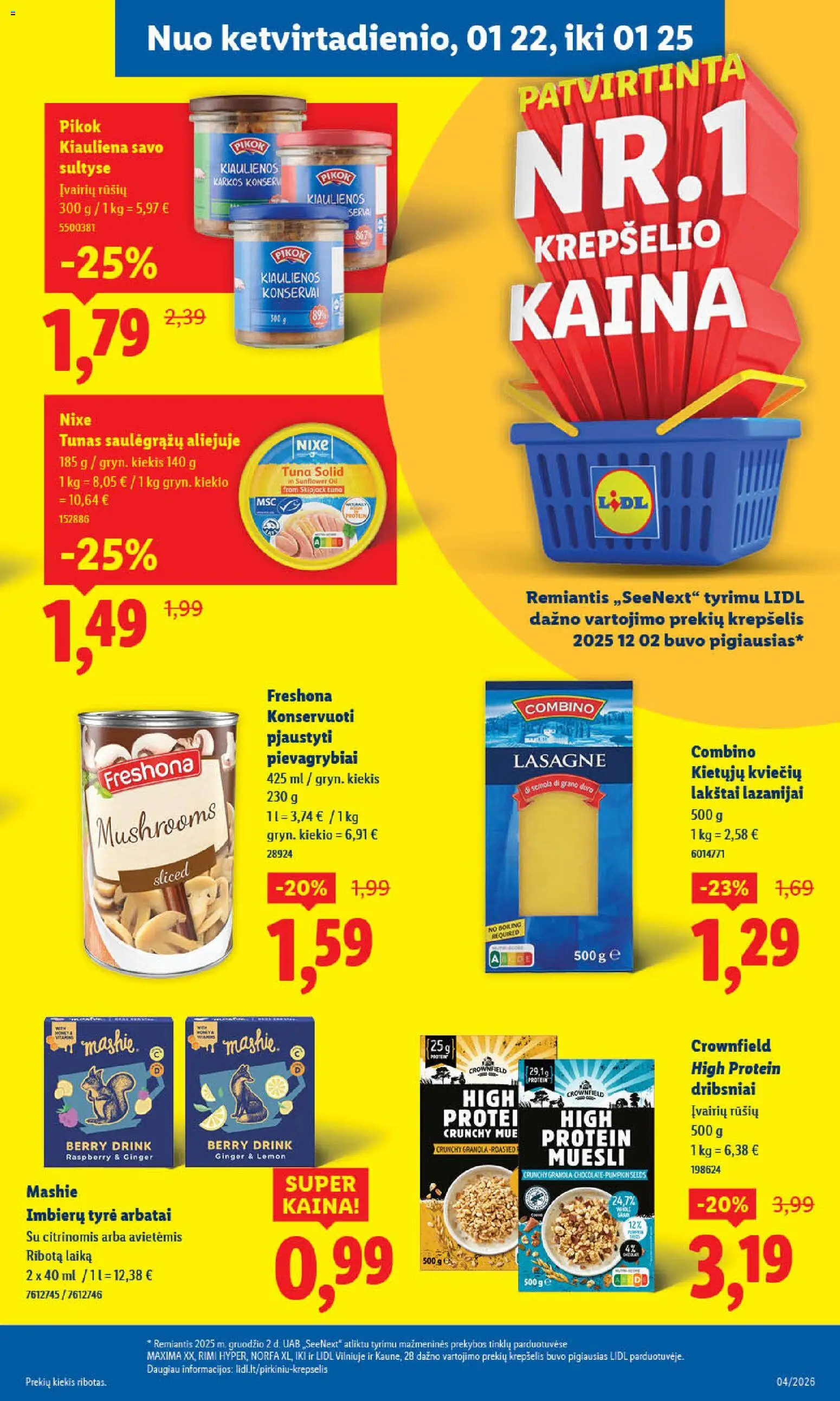 LIDL akcijos nuo 19.01.2026 | Puslapis: 35
