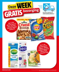 Hoogvliet - Folder - Voorbeeld van een folder van Hoogvliet, geldig van 14.01.2026 | Pagina: 30 | Producten: Melk, Waffelini, Kwark, Kész piskótalap