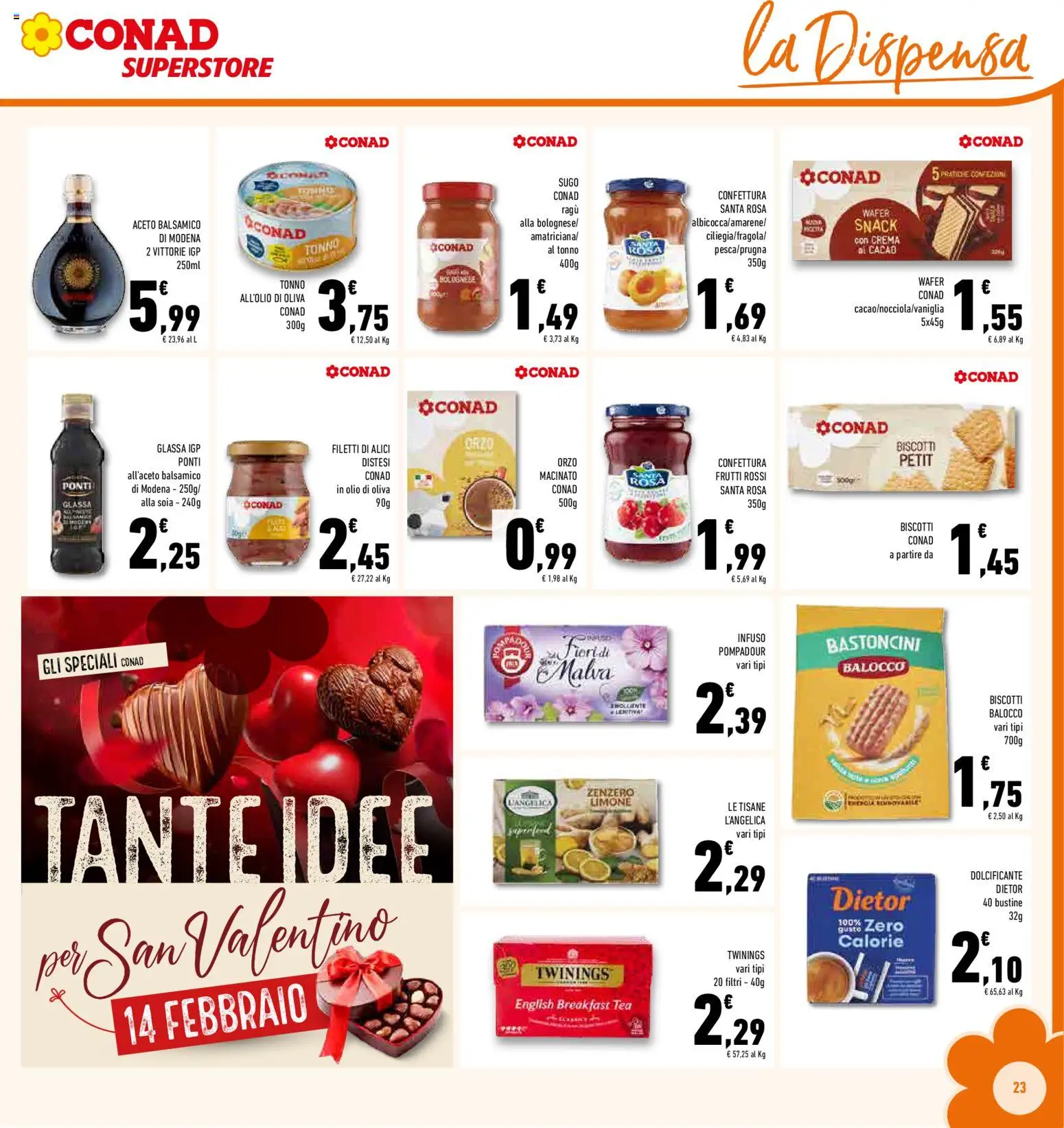 Volantino Conad del 11.02.2026 | Pagina: 23