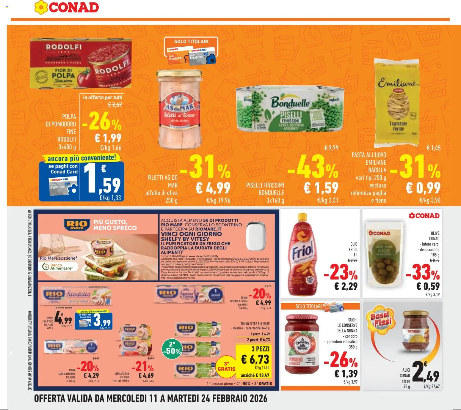Volantino Conad del 11.02.2026 | Pagina: 22