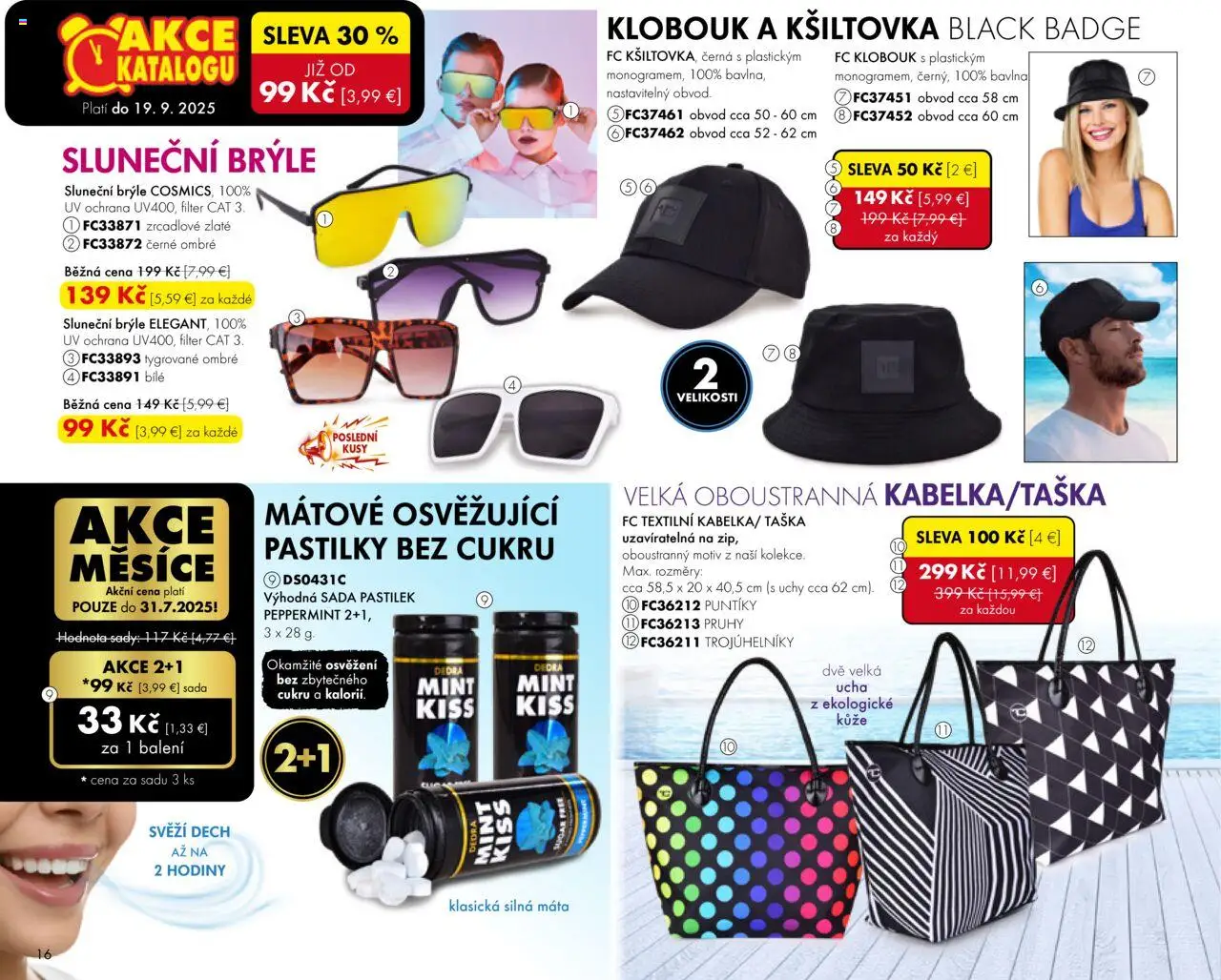 Dedra Katalog 7 2025 │ platný od 20.06.2025 | Strana: 16 | Produkty: Hodiny, Taška