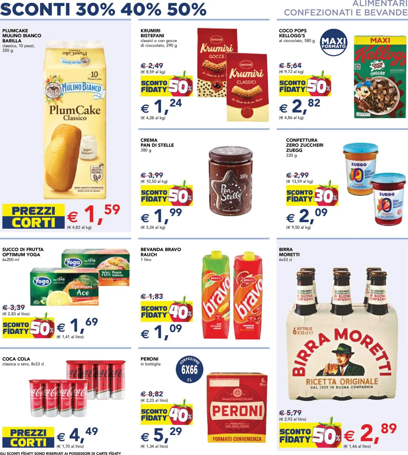 Volantino Esselunga S del 02.01.2026 | Pagina: 8 | Prodotti: Crema, Birra, Plumcake, Bottiglia