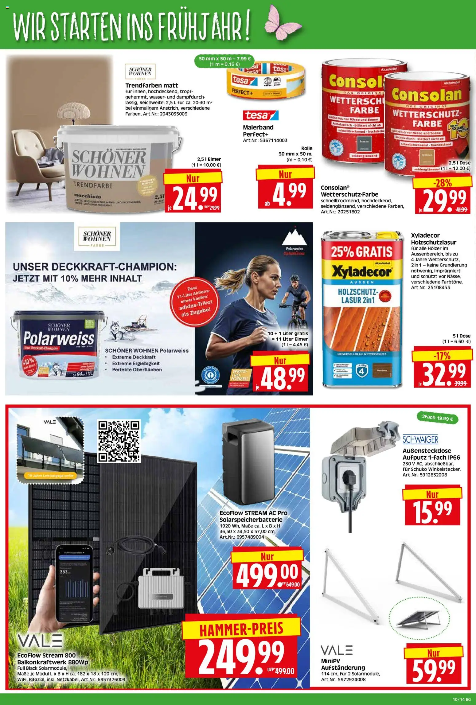 HERKULES Bau & Garten – gültig ab 02.03.2026 | Seite: 14 | Produkte: Sprite, Wasser