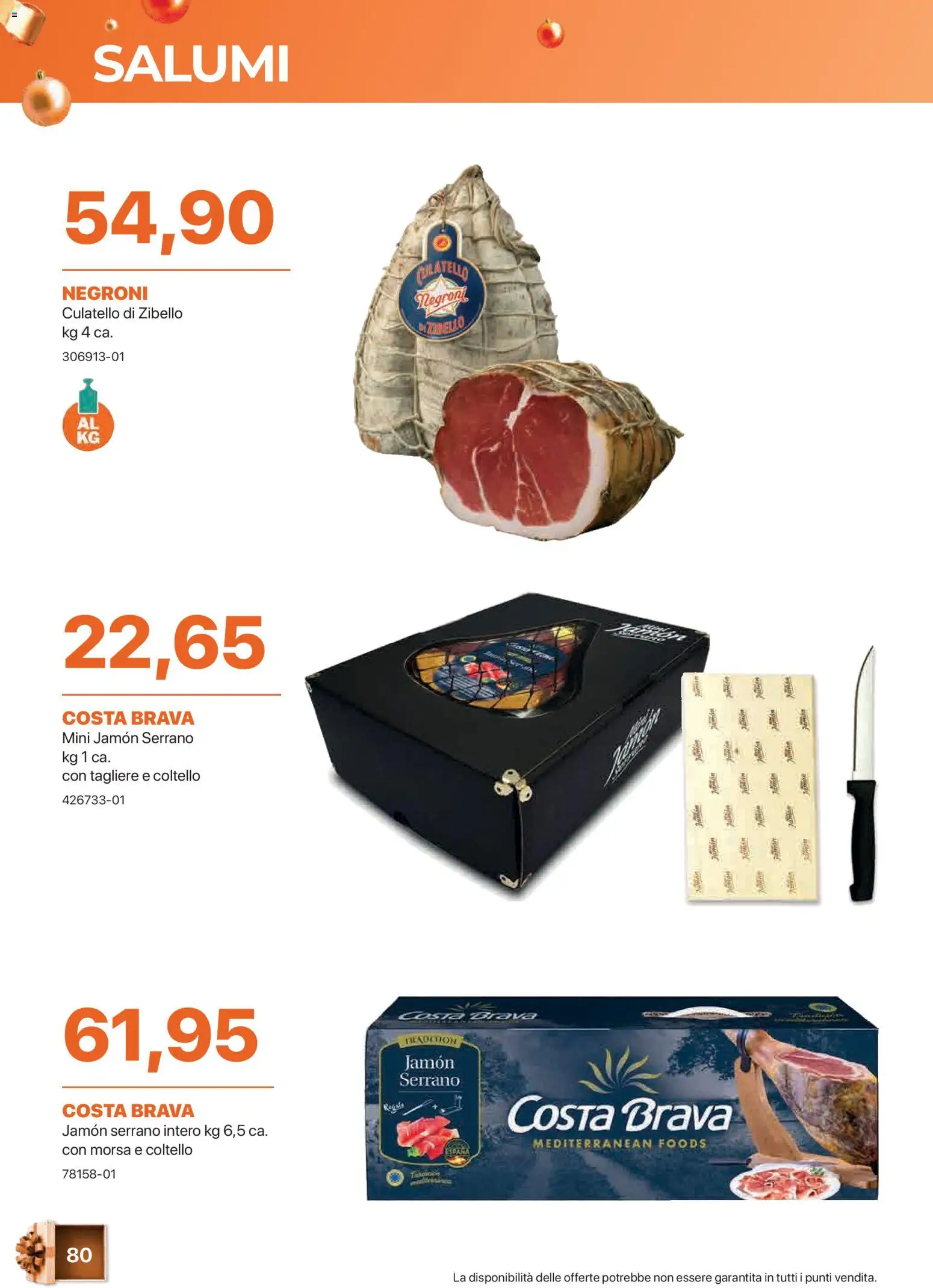 Volantino Sogegross del 05.11.2025 | Pagina: 80 | Prodotti: Tagliere