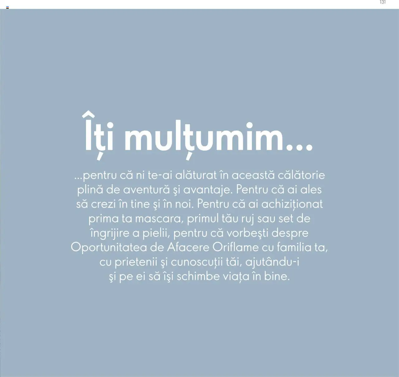 Noul catalog Oriflame – valabil de la 09.07.2024 | Pagină: 131 | Produse: Ruj