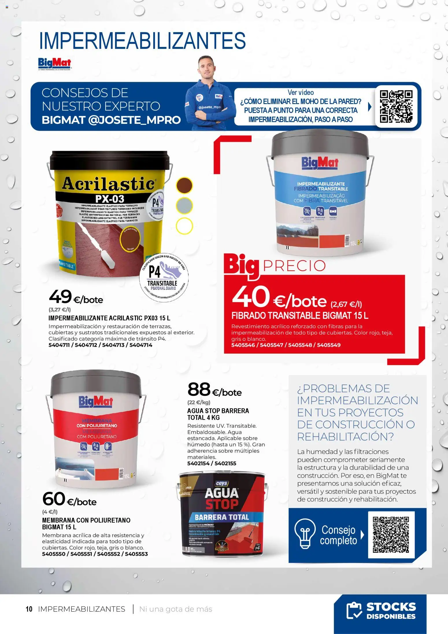 BigMat - Pintura 2026 │ válido desde el 20.04.2026 | Página: 10 | Productos: Té, Video