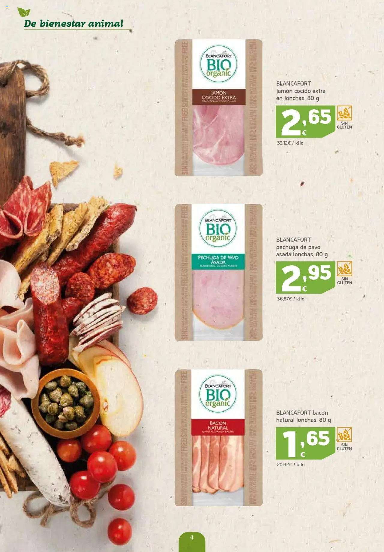 HiperDino - Productos Ecológicos │ válido desde el 26.05.2025 | Página: 4 | Productos: Jamón, Jamón cocido