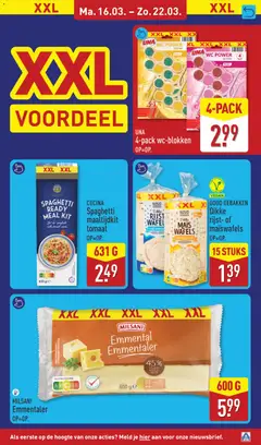 Aldi folder week 12 - Voorbeeld van een folder van Aldi, geldig van 16.03.2026 | Pagina: 25 | Producten: Tomaat, Wc, Wafels, Maïs