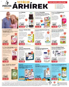 Pingvin Patika akciós ujság - amely érvényes a következő dátumtól: 01.08.2025 | Oldal: 2