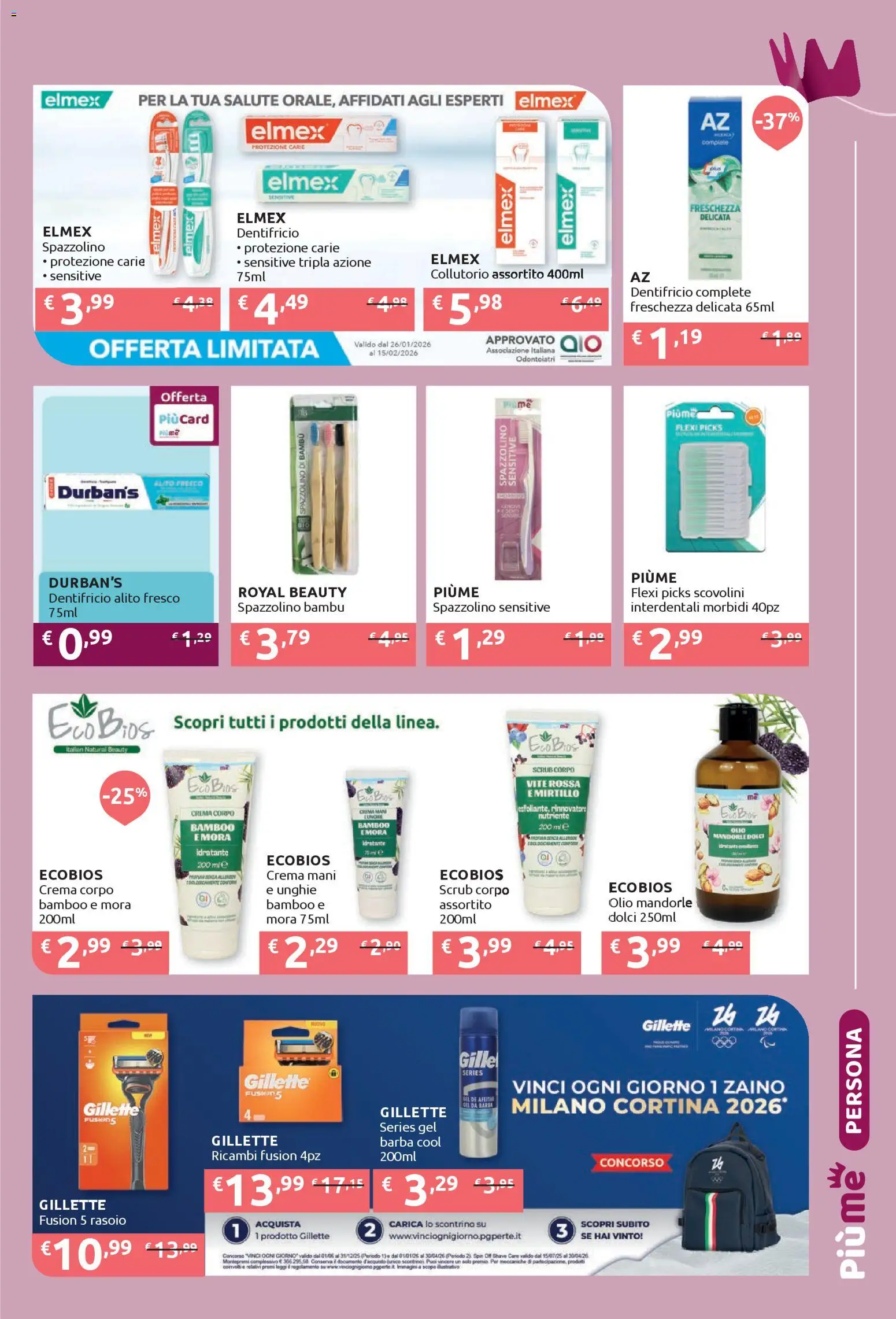 Volantino IperSoap del 26.01.2026 | Pagina: 17 | Prodotti: Dentifricio, Spazzolino, Collutorio, Scrub