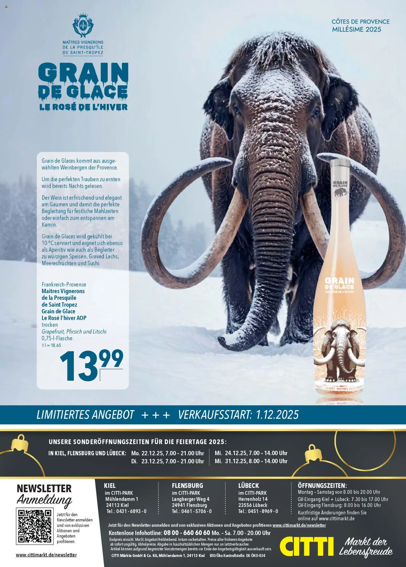 CITTI Markt - Weine zum Fest – gültig ab 26.11.2025 | Seite: 24 | Produkte: Trauben, Pfirsich, Wein, Uhr