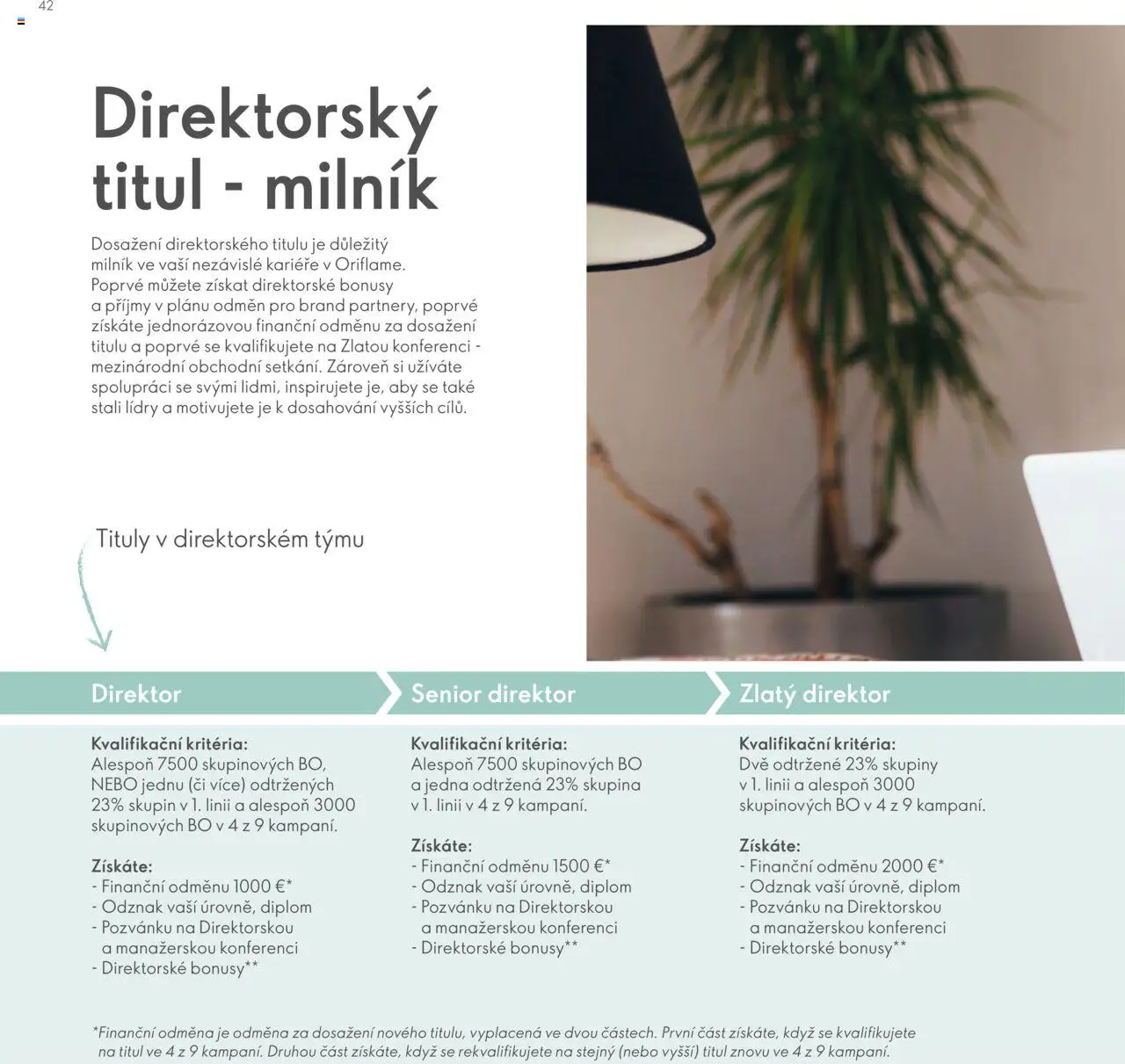 Oriflame katalog Plán odměn pro Brand Partnery od 10.04.2025 | Strana: 42