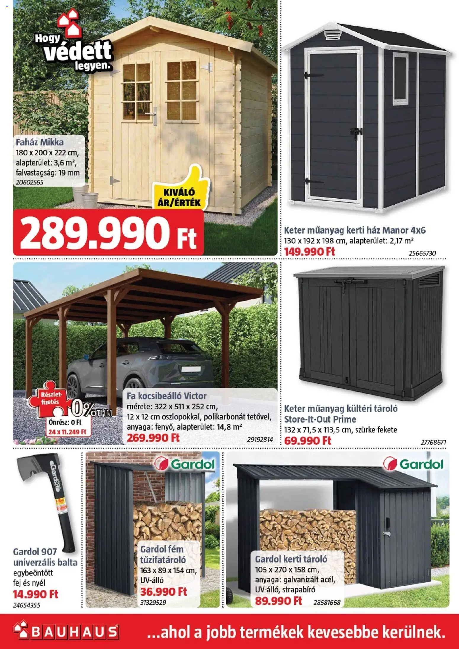 Bauhaus akciós ujság - amely érvényes a következő dátumtól: 06.11.2025 | Oldal: 44