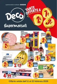 Anteprima del volantino Decò Supermercati - Roma catalogo valido a partire dal 11.02.2026