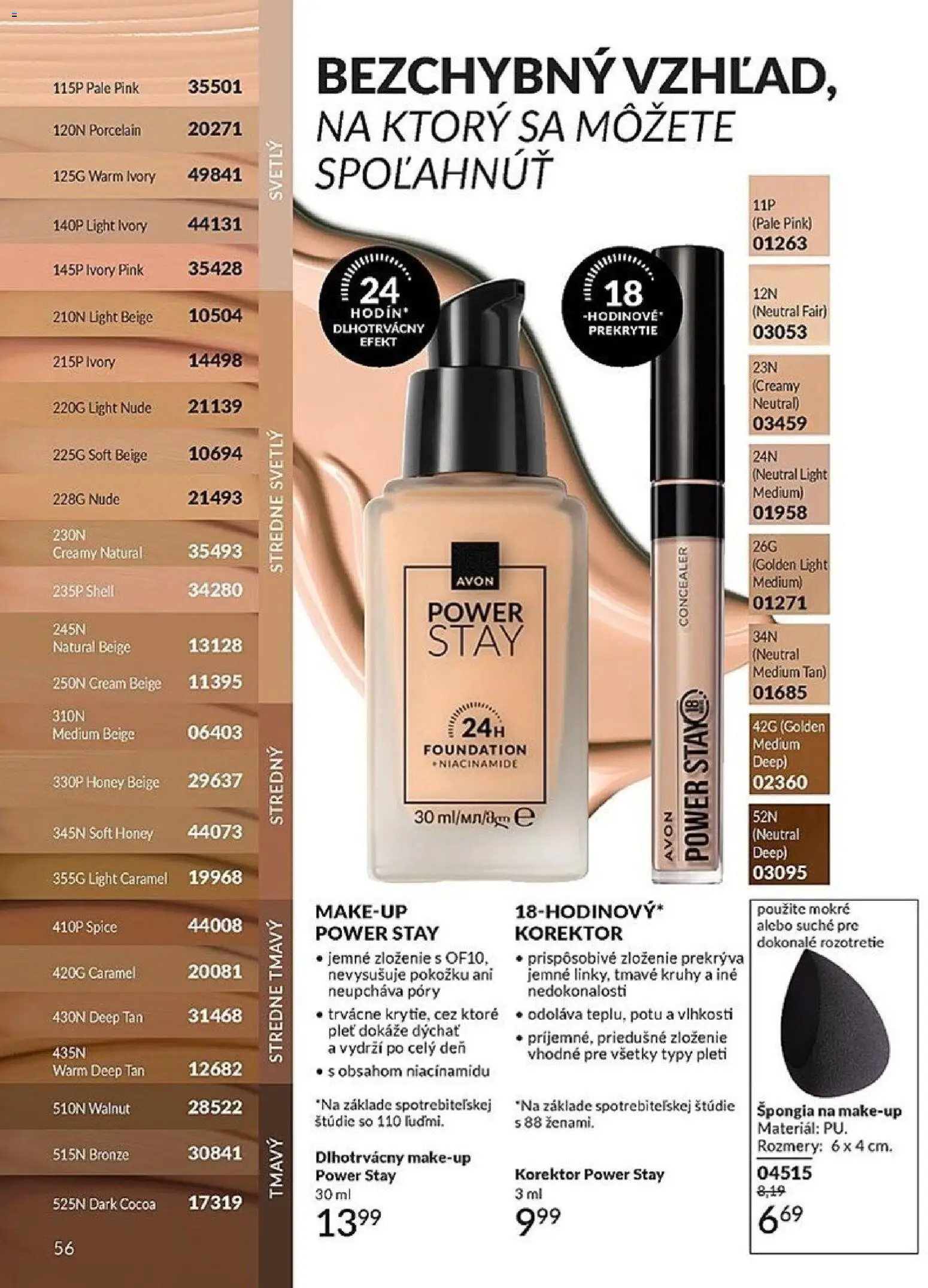 Nové Avon akcie – leták je platný od 01.05.2026 | Strana: 56 | Produkty: Korektor