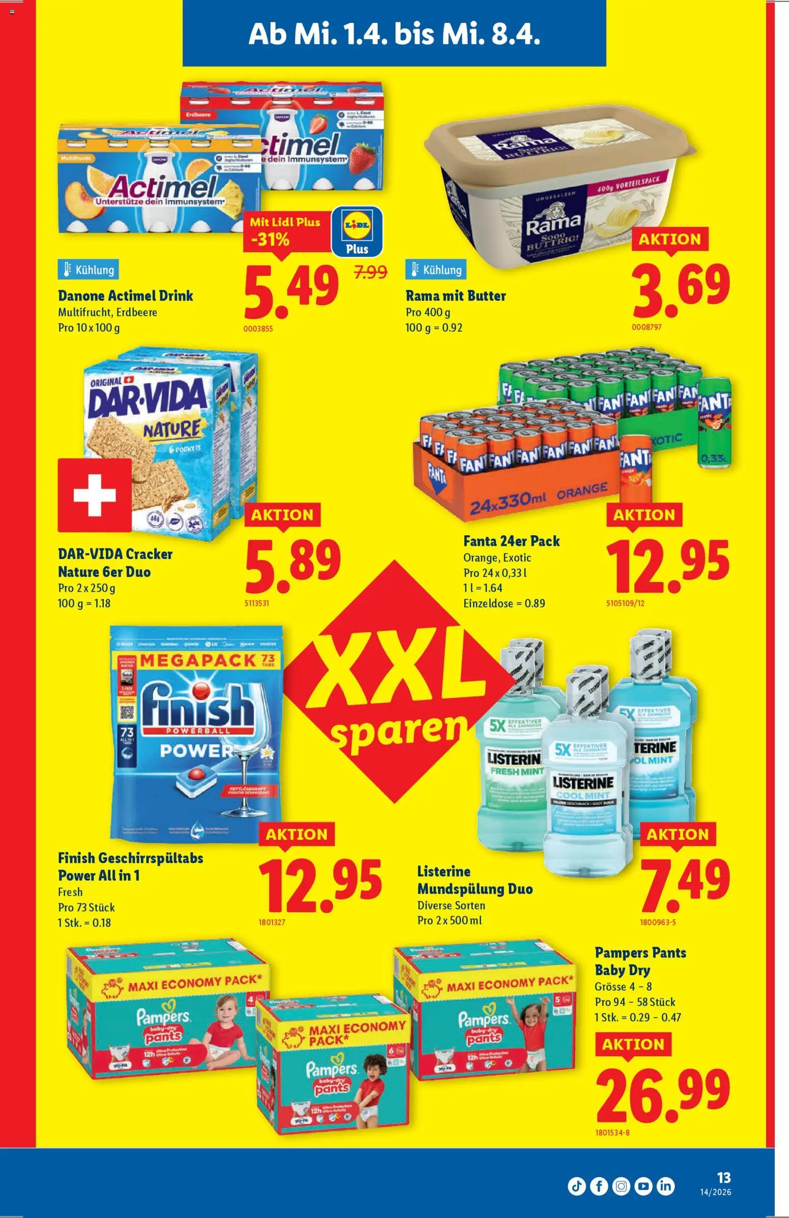Lidl aktionen – gültig ab 01.04.2026 | Seite: 13