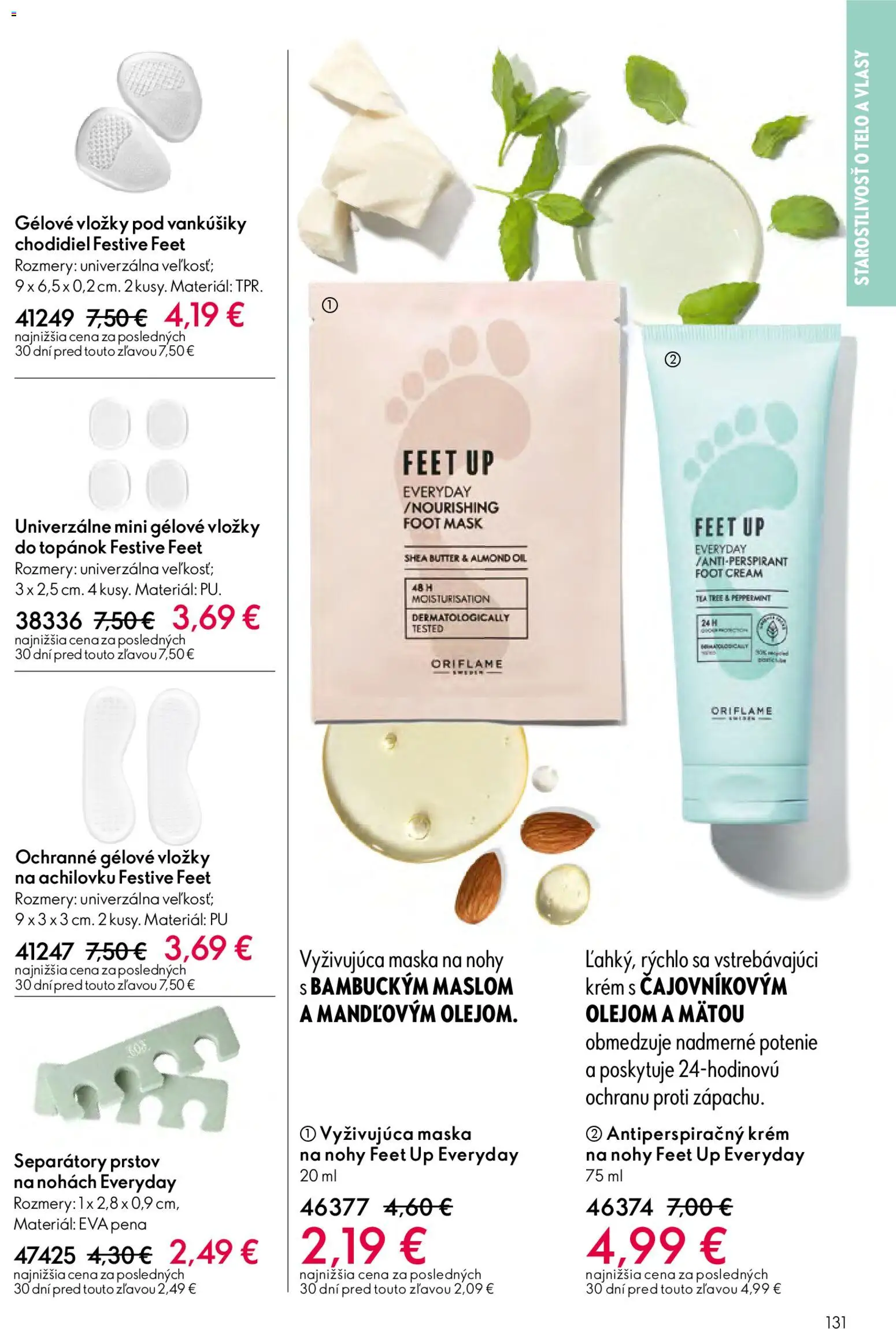 Nové Oriflame akcie – leták je platný od 06.05.2026 | Strana: 131 | Produkty: Maska, Krém