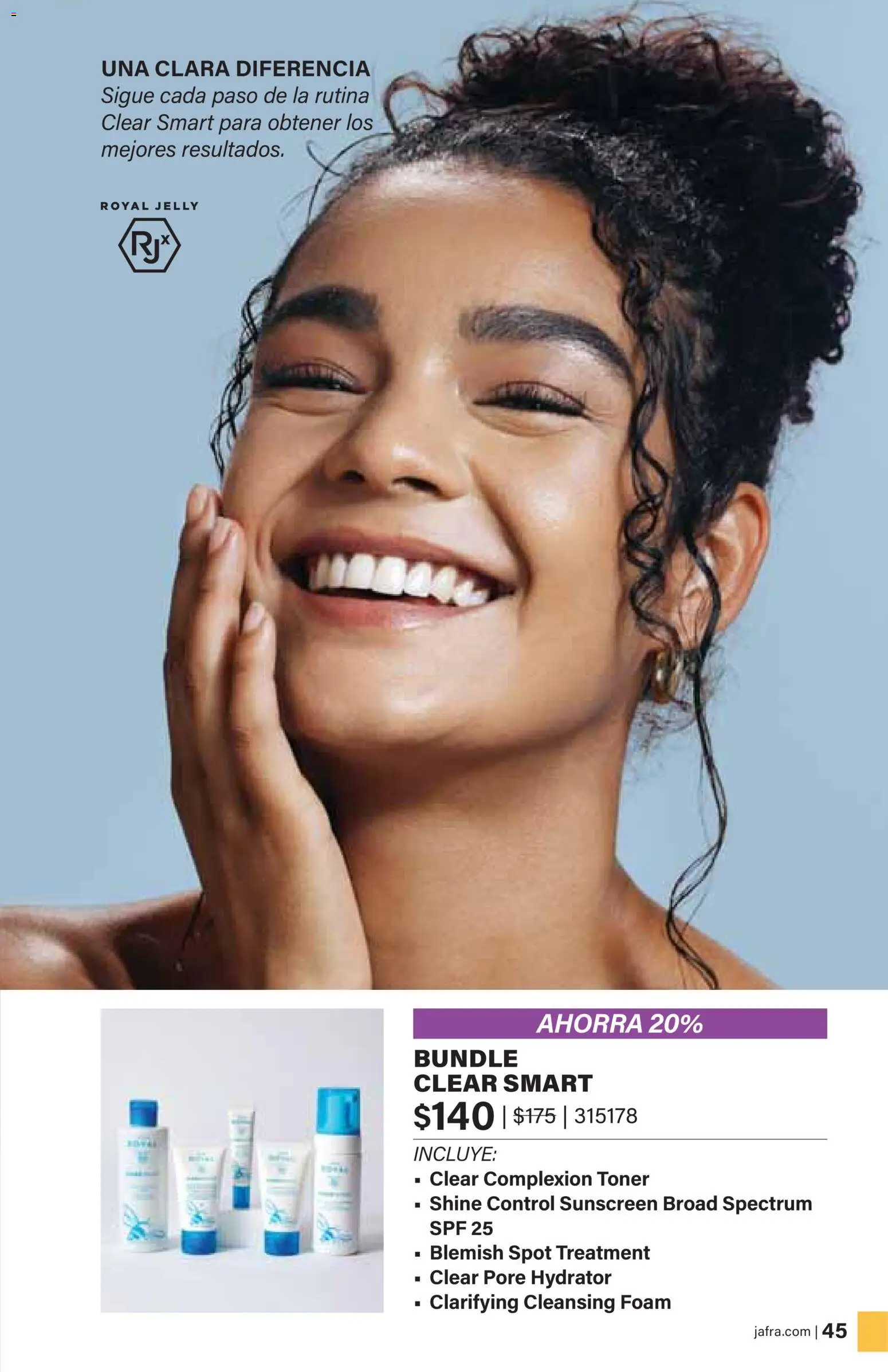 JAFRA - Catálogo de productos Primavera/Verano 2026 │ válido desde el 01.02.2026 | Página: 45 | Productos: Toner