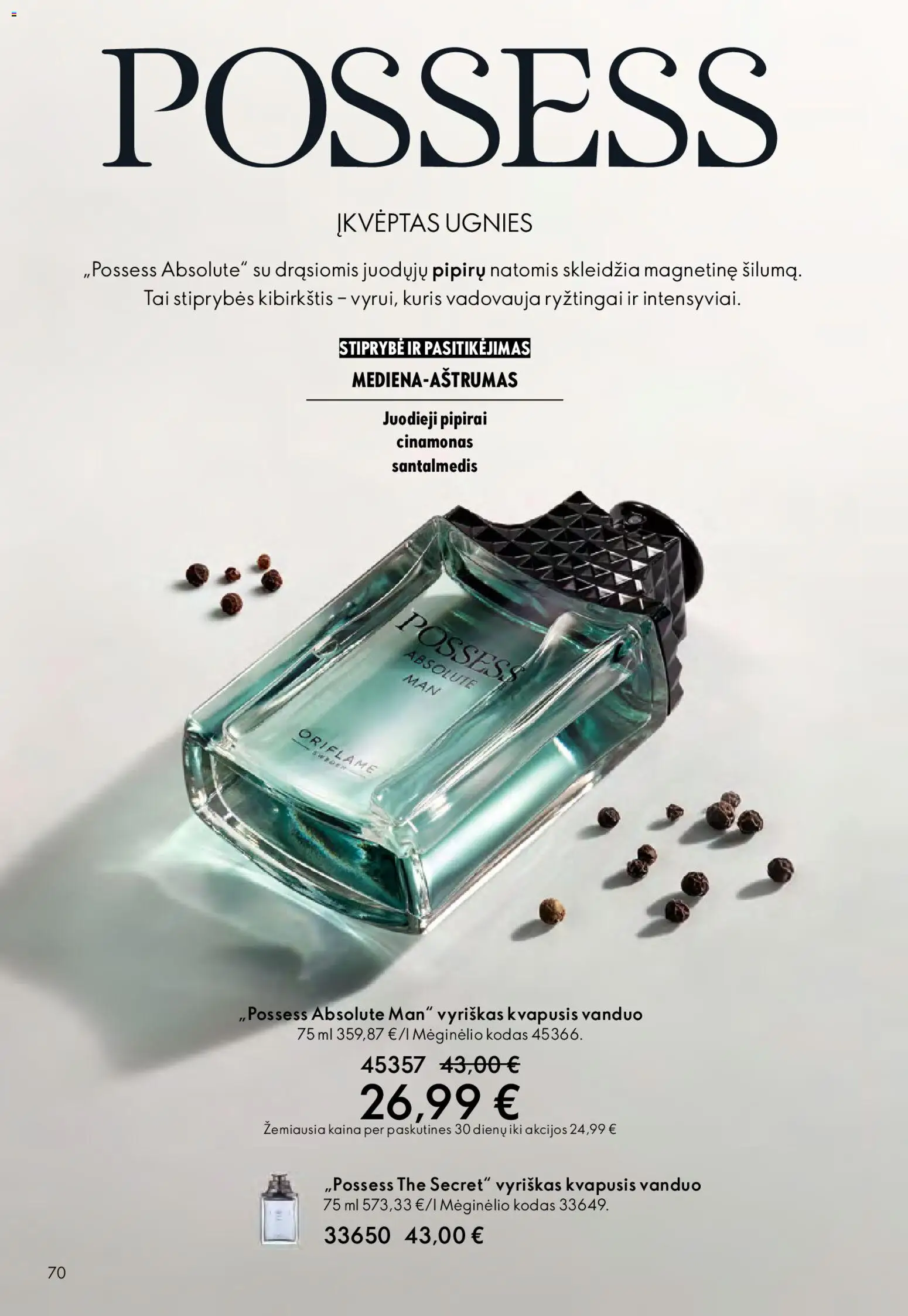 Oriflame akcijos nuo 01.04.2026 | Puslapis: 70 | Prekių: Kvapusis vanduo