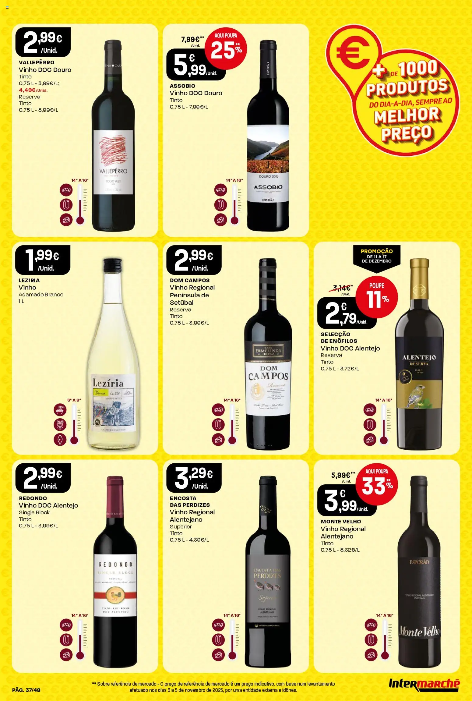 Intermarché folheto │ válido de 11.12.2025 | Página: 37 | Produtos: Base, Vinho