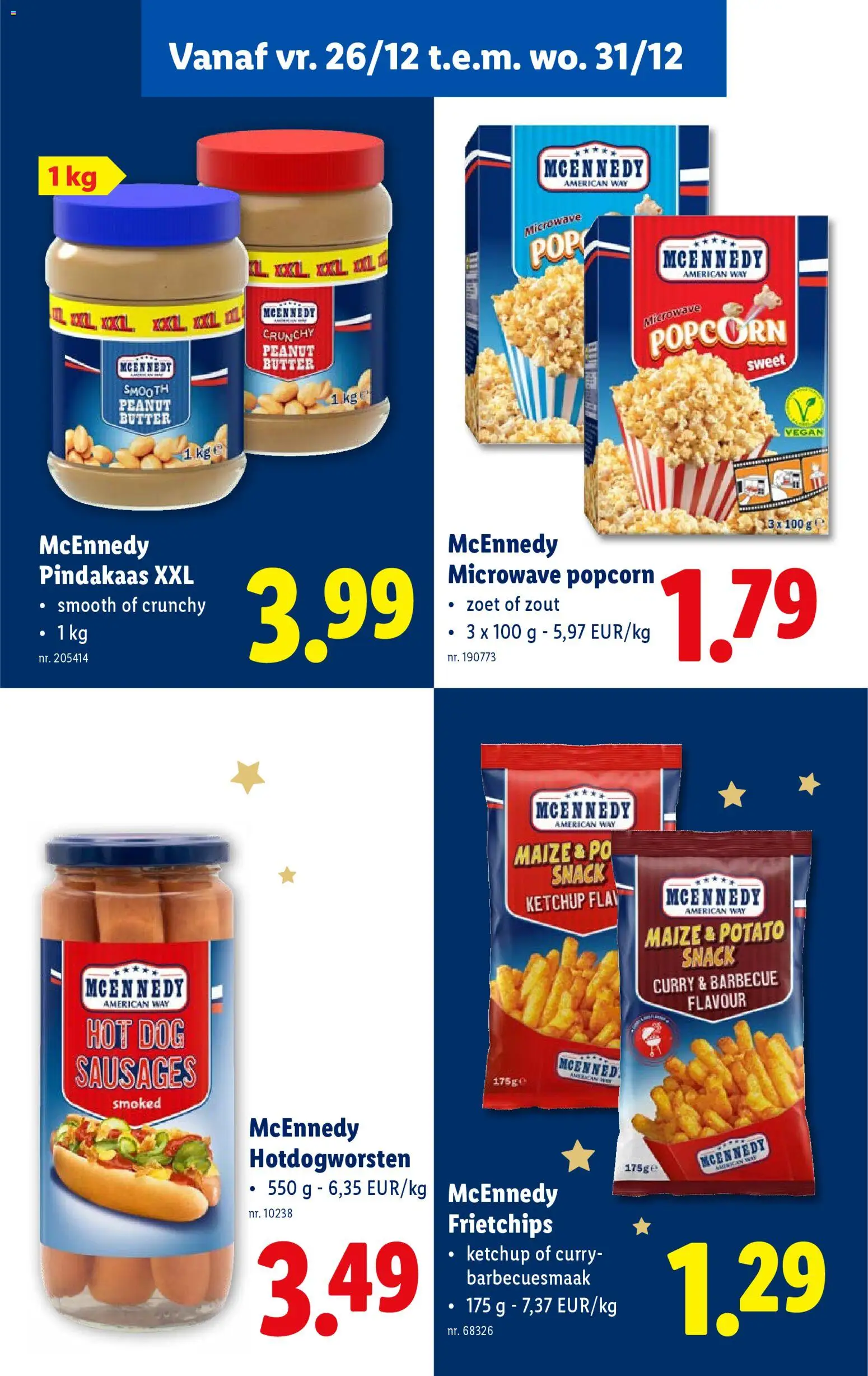 {H1} | Pagina: 67 | Producten: Chips, Ketchup, Fehér kolbász