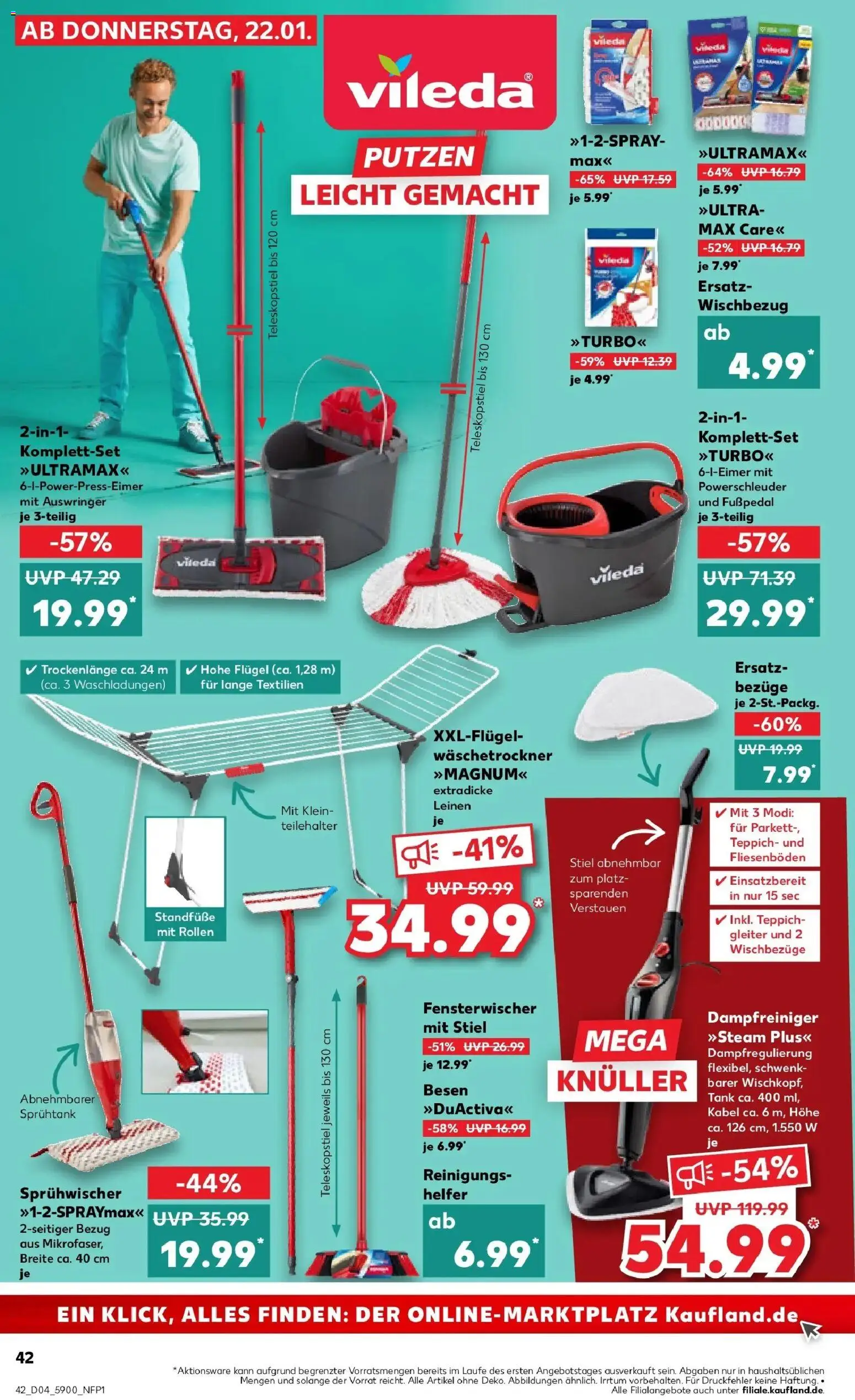 Kaufland prospekt Haldensleben	 – gültig ab 25.01.2026 | Seite: 42 | Produkte: Kabel, Teppich